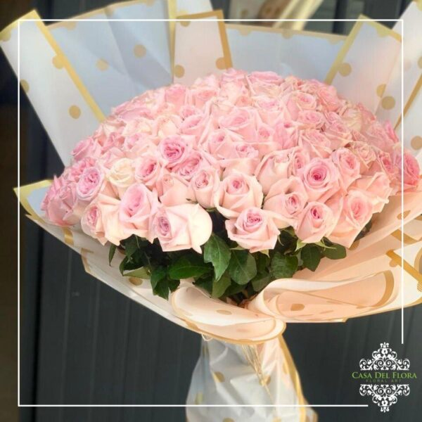 120 Pink Roses