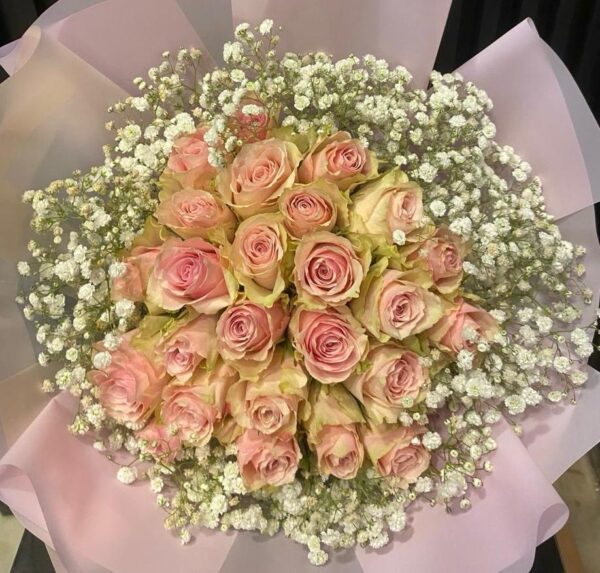 Compact Pink Roses