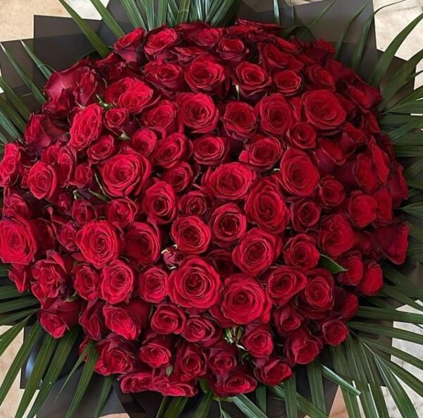 150 Red Roses Compact